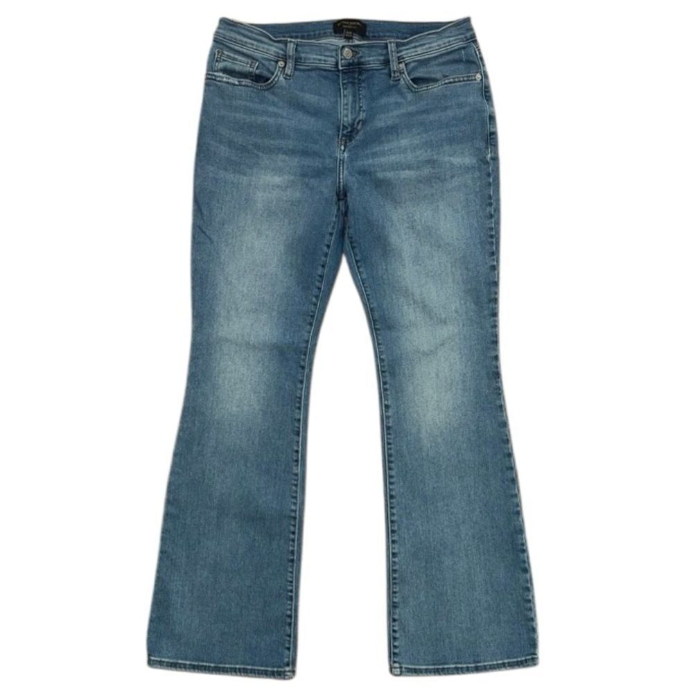 Banana Republic Factory Low-Rise Light Wash Boot Cut Jeans
